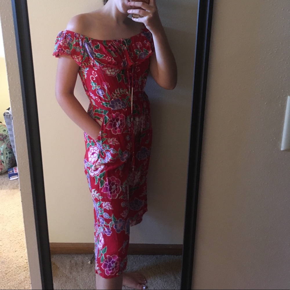 Floral Colorful Summery Jumpsuit